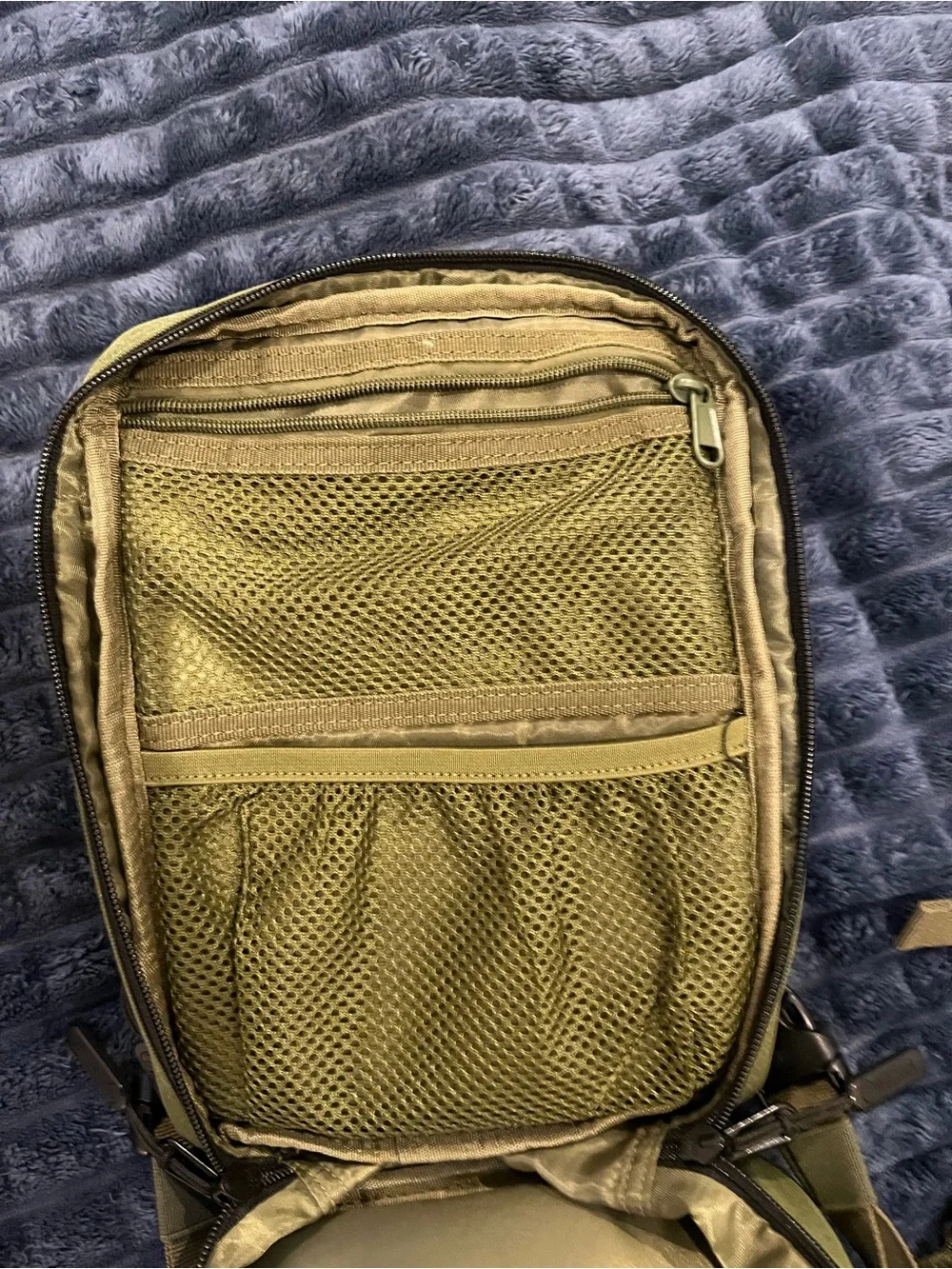 WOLF pak 9L Olive Green Tactical Chest Pack with 'Trust Your Instincts' Patch